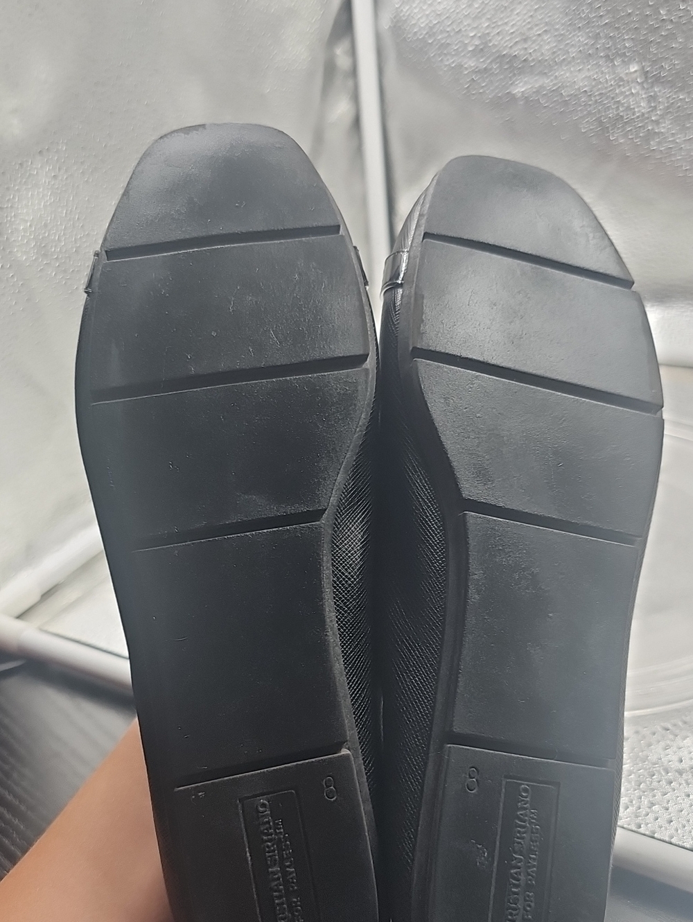 W Black Shoes Sz 8. - Picture 5 of 5